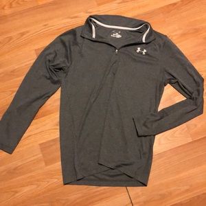 Under Armour gray jacket with front zipper